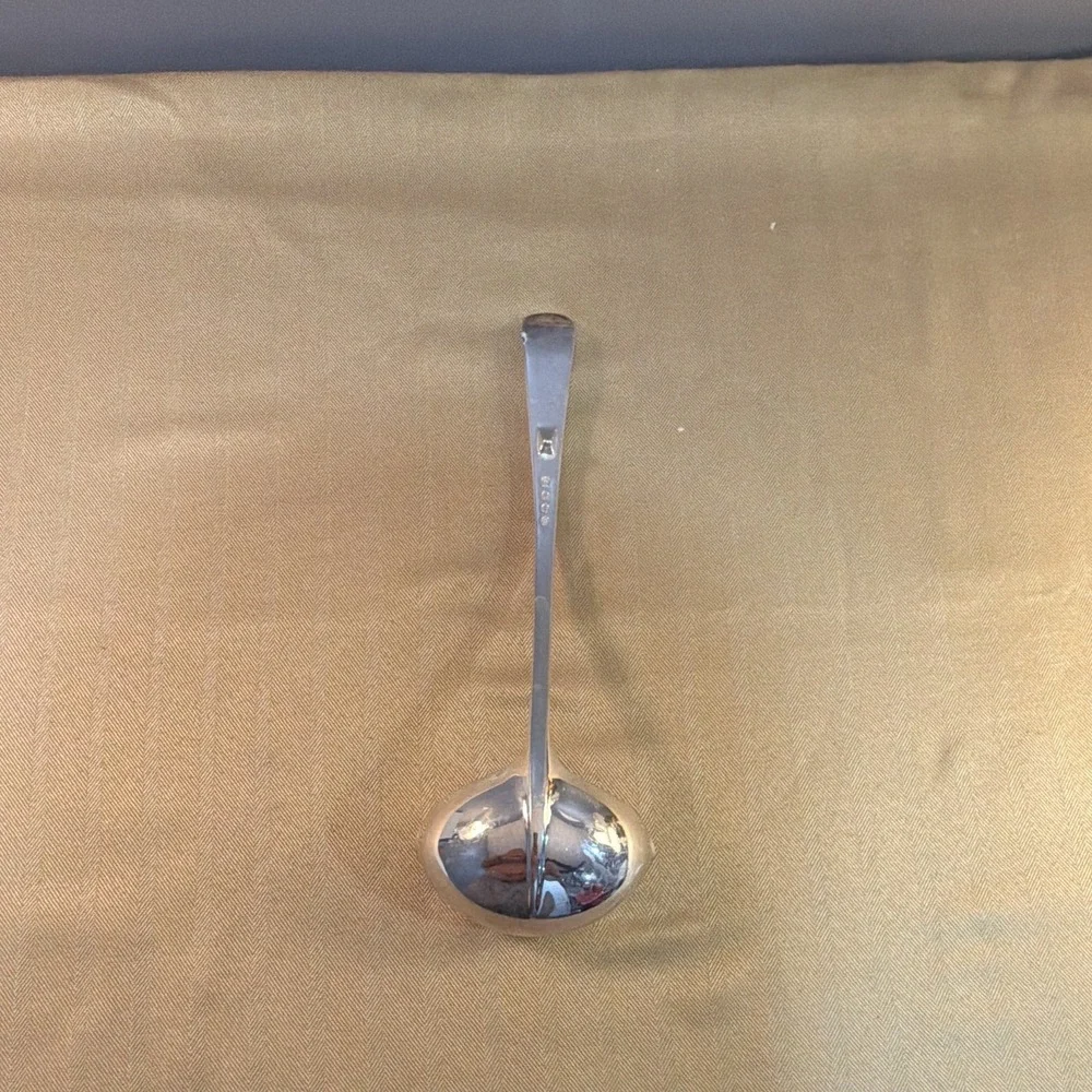 Silver plated Modern Marked G shamrock 4 8 heavily plated